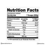 Labrada Muscle Mass Gainer - 3 kg, Chocolate | 52g Protein, 250g Carbs, 1g Creatine, 500mg L-Carnitine - Hold Strong Fitness & Nutrition