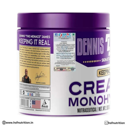 Dennis James DJ Creatine Monohydrate - 100 Servings, 300gm - Hold Strong Fitness & Nutrition