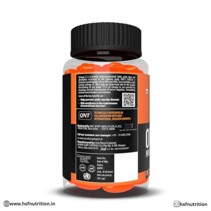 QNT Omega 3 1000mg  - 60 Softgels - Hold Strong Fitness & Nutrition