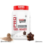 GNC Pro Performance 100% Whey Protein Powder - 2 lbs (907gm), 24g Protein, Chocolate Fudge - Hold Strong Fitness & Nutrition