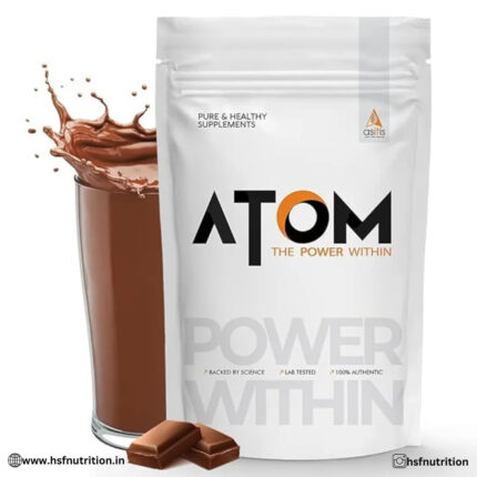 ASITIS ATOM Whey Protein - 1kg, 27gm Protein - Hold Strong Fitness & Nutrition