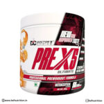 Doctors Choice DC PRE-X5 Ultimate Professional PreWorkout - 350 g, 50 Serving, Tropical Orange - Hold Strong Fitness & Nutrition