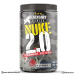 Bigflex PreWorkout Nuke 2.0 Advanced Formulation - 400gm, 30Servings, Lychee - Hold Strong Fitness & Nutrition