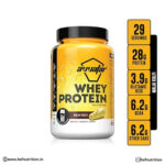 Avvatar Whey Protein - 1KG, Malai Kulfi, 28 GM Protein, Isolate & Concentrate Blend - Hold Strong Fitness & Nutrition