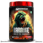 Bigmuscles Nutrition Karnage PreWorkout - 60 Servings, 300gm, Sex On the Beach - Hold Strong Fitness & Nutrition