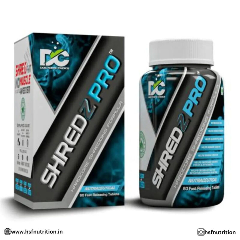 Doctors Choice DC Shredz Pro - 60 Tablets - Hold Strong Fitness & Nutrition