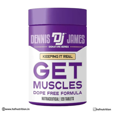 Dennis James DJ Get Muscles - 120 Tablets - Hold Strong Fitness & Nutrition