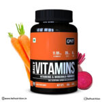QNT Daily Vitamins - 60 Tablets | 11 Essential Multivitamins & Minerals Complex with Vitamin C, D3, B12, and Biotin - Hold Strong Fitness & Nutrition