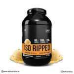 QNT ISO Ripped Whey Protein Isolate - 2kg, Kesar Malai Kulfi  | 32g Pure Whey Isolate per Serving With L-Carnitine & CLA - Hold Strong Fitness & Nutrition