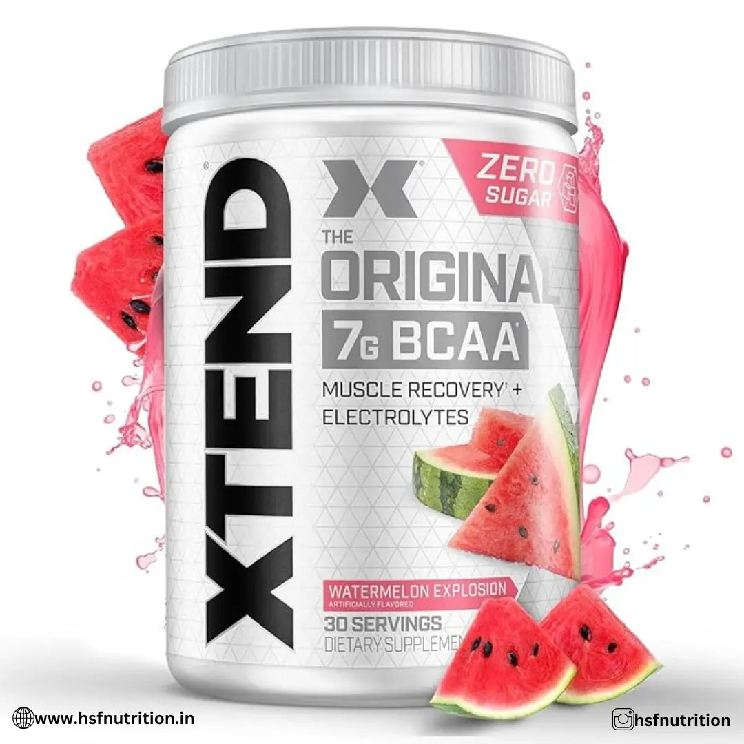 1_e78983df-e7f6-47d0-a8a5-5d62dc9c8f4c Scivation Xtend Original BCAAs Powder - 7g BCAAs for Men & Women | 30 Servings, Xtend Watermelon - Hold Strong Fitness & Nutrition
