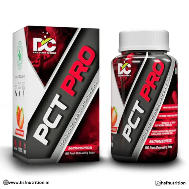 Doctors Choice DC PCT PRO - 60 Capsules - Hold Strong Fitness & Nutrition