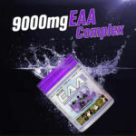 BigFlex EAA Essential Amino Acid Full Spectrum EAAs-BCAA - 450 gm, 30 Servings, Black Current - Hold Strong Fitness & Nutrition