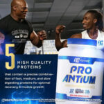RC Ronie Colman Pro Antium Signature Series Protein - 2.27kg, 30gm, Double Chocolate Cookie - Hold Strong Fitness & Nutrition