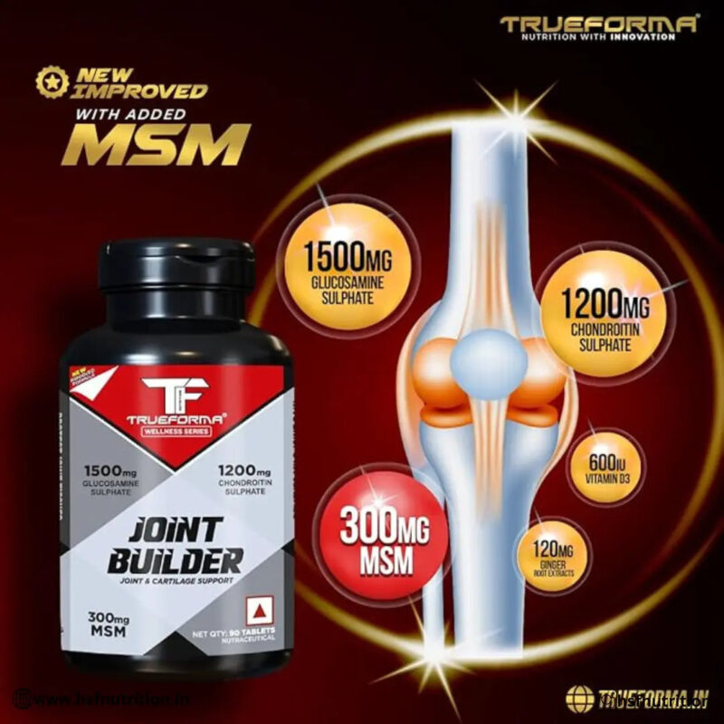 Trueforma Joint Builder (Joint & Cartilage Support) - 90 Tablets - Hold Strong Fitness & Nutrition