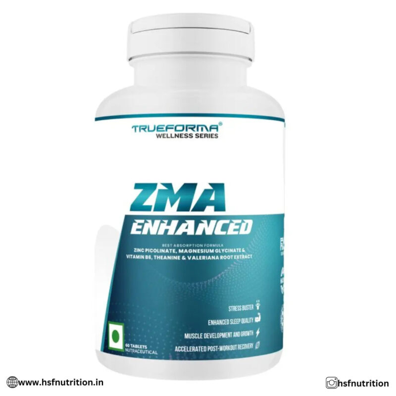 Trueforma ZMA Enhanced - 60 Tablets - Hold Strong Fitness & Nutrition