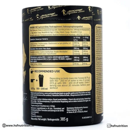 Kevin Levrone Signature Series Shaboom Pump PreWorkout - 385g - Hold Strong Fitness & Nutrition