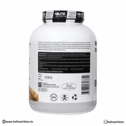 TENABZ Hyper Whey - Premium Whey Protein - 2kg, 24gm, Kesar Kulfi - Hold Strong Fitness & Nutrition