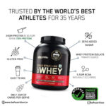 Optimum Nutrition ON Gold Standard 100% Whey Protein - 1.7 Kg, Double Rich Chocolate, 55 Serving - Hold Strong Fitness & Nutrition