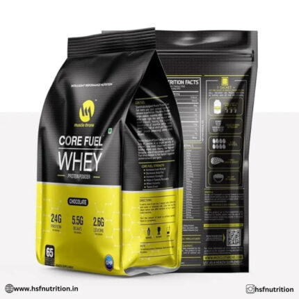 Muscle Throne Corefuel Whey Protein  - 2 kg, Chocolate, 65 Serving, Free Shaker Inside - Hold Strong Fitness & Nutrition