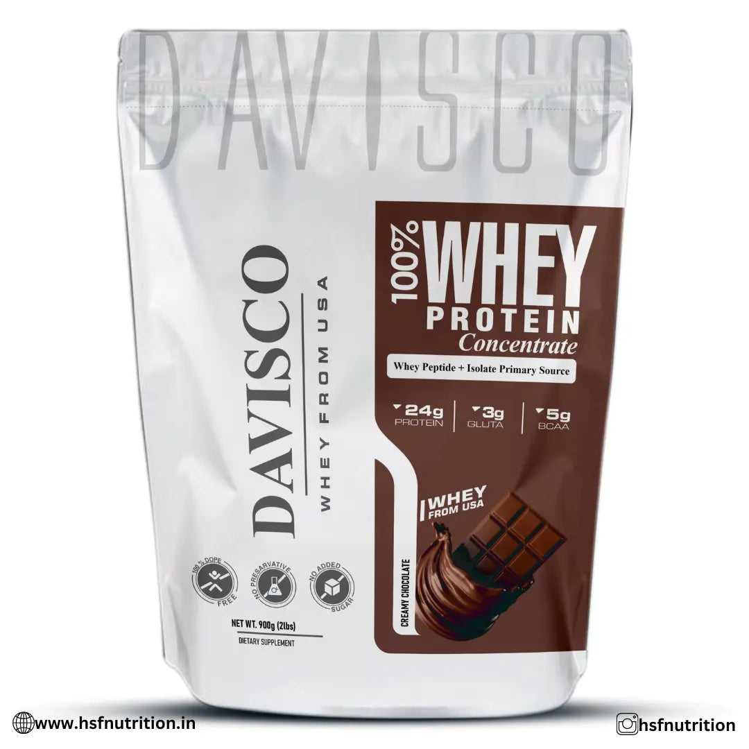 32_42db608f-0ae9-4f25-9db4-9336b505c871 Davisco 100% Whey Protein Concentrate - 900g (2lbs), Creamy Chocolate - Hold Strong Fitness & Nutrition