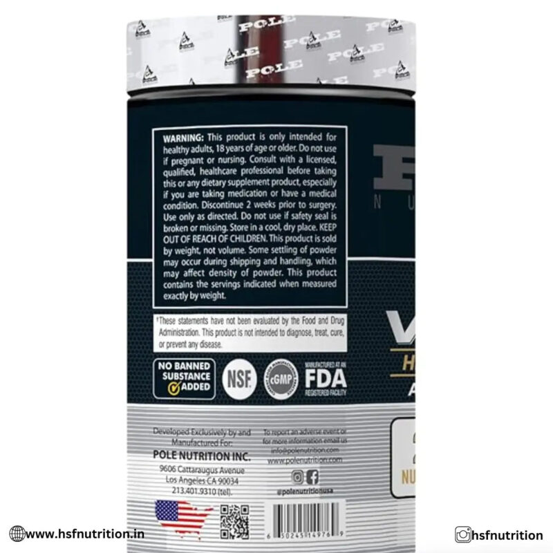 Pole Nutrition MultiVitamin - 120 Tablets | High Potency Vitamins with Added Digestive Enzyme - Hold Strong Fitness & Nutrition