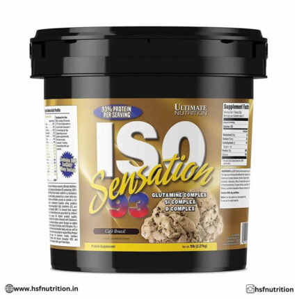 Ultimate Nutrition Iso Sensation 93 Whey Protein  - 2.27kg/5Lbs - Hold Strong Fitness & Nutrition