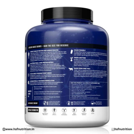 Avvatar Mass Gainer - 2kg, Belgian Chocolate, 33 Servings Avvatar