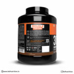 QNT Mass Gainer - 3000 Muscle Mass Gainer - 3Kg, Belgian Chocolate | Best Weight Gain Protein Supplement - Hold Strong Fitness & Nutrition