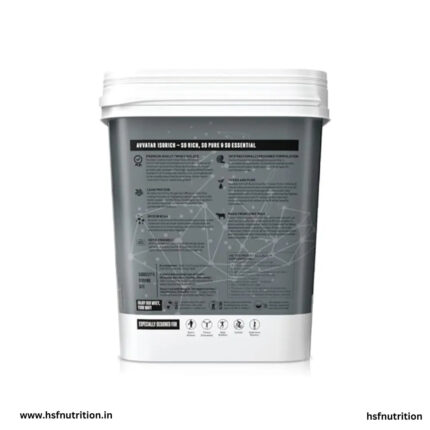 Avvatar Isorich Whey Protein - 4Kg, Malai Kulfi, 29g Protein, 114 Servings, Isolate - Hold Strong Fitness & Nutrition