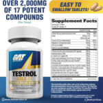 GAT Sports Testrol Gold ES - 60 Tablets | Testosterone Booster - Hold Strong Fitness & Nutrition