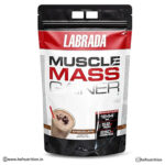 Labrada Muscle Mass Gainer Powder - 5kg, 52g Protein, Chocolate Labrada