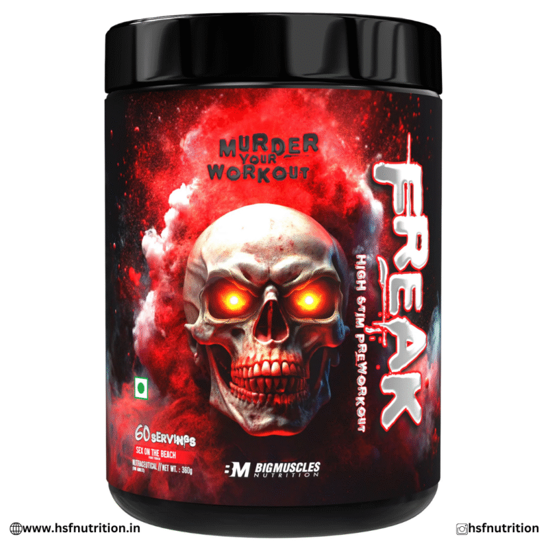Bigmuscles Nutrition Freak PreWorkout - 60 Servings, 360gm, Sex On the Beach Bigmuscles Nutrition