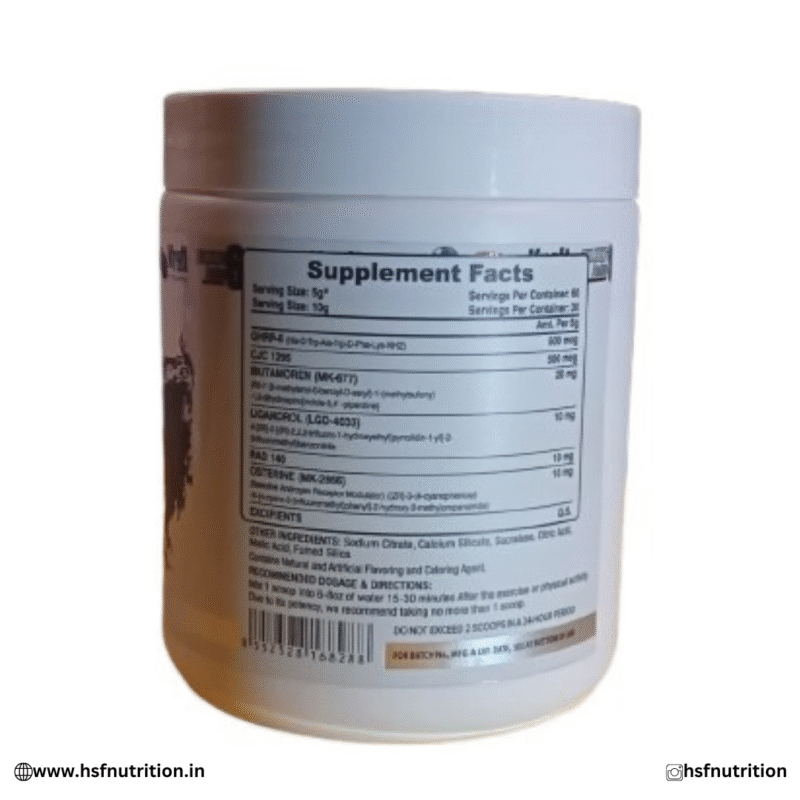 Kraft Pharma Bulking Andro 6 – Gaining Formula (300 g, 60 Servings) Kraft Pharma