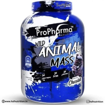 ProPharma Wild Animal Mass Gainer - 2.7kg, Double Rich Chocolate - Hold Strong Fitness & Nutrition