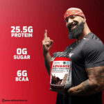 Scitron Advance Whey Protein - 1 Kg, Double Rich Chocolate, 25.5g Protein - Hold Strong Fitness & Nutrition