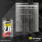 Bigflex PreWorkout Nuke 2.0 Advanced Formulation - 400gm, 30 Servings, Watermelon - Hold Strong Fitness & Nutrition
