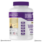 Dennis James DJ Whey Protein Matrix - Chocolate Fudge , 5 lbs (2268g), 81 Servings - Hold Strong Fitness & Nutrition