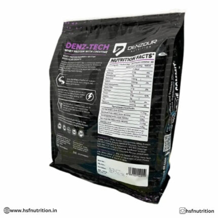 Denzour Nutrition Denz-Tech Whey Protein - 2Kg, 60 Serving, 25g, Belgium Chocolate Denzour Nutrition