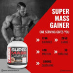 Labrada Super Mass Gainer - 3kg, 1246 Calories, 40g Protein, Chocolate Ice Cream Labrada