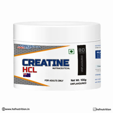 International Protein Creatine HCL - 100 gm, 80 Serving, Unflavoured - Hold Strong Fitness & Nutrition
