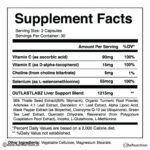 OUTLAST LABZ Liver Pro-X - 30 Tab, Advanced Liver Support Supplement - Hold Strong Fitness & Nutrition