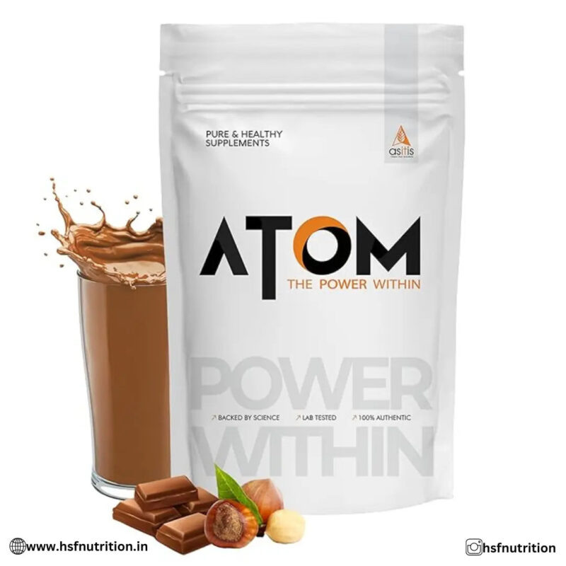 ASITIS ATOM Isolate Protein - 1 kg, 30g Protein - Hold Strong Fitness & Nutrition