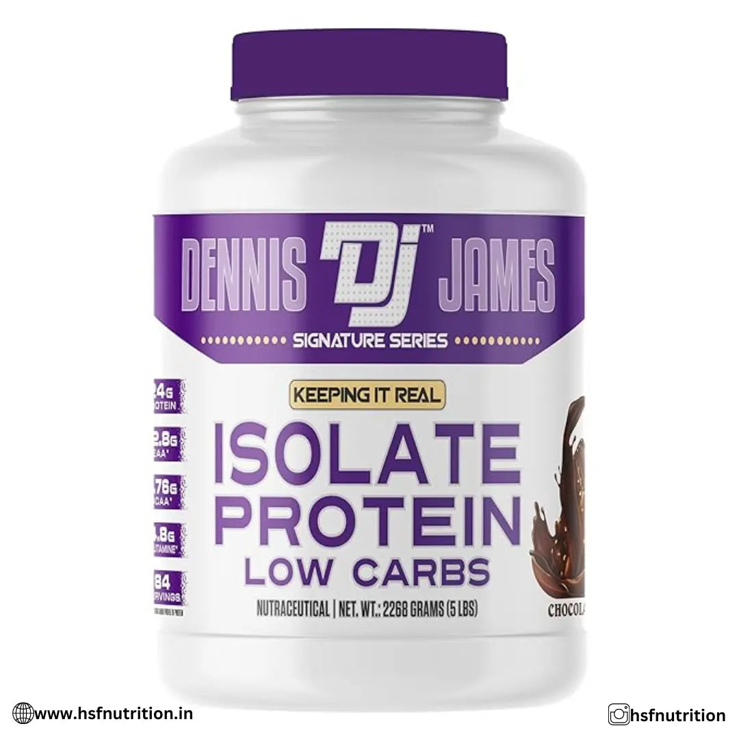 HSF-WEBSITE_30_c53f4642-e9ff-4cdb-98ad-0b97122e6e4a Dennis James DJ Isolate Protein - Chocolate, 5 lbs (2268g), 84 Servings - Hold Strong Fitness & Nutrition