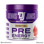 Dennis James DJ Pre Energy PreWorkout - 30 Servings, Watermelon, 300g - Hold Strong Fitness & Nutrition