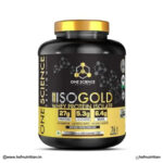 One Science Nutrition OSN 100% Iso Gold Whey Protein 5 lbs [Grass Fed Whey]- 27g Protein, 5.3g Glutamine, 6.4g BCAA, 76 Servings - Chocolate Charge ONE SCIENCE NUTRITION