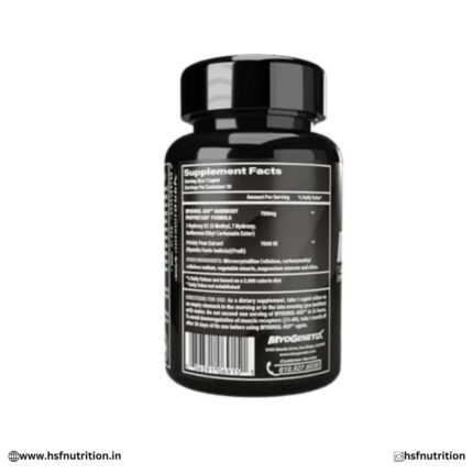 MYOGENETIX Myodrol HSP Black - 30 Caplets Myogenetix
