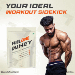 FUELONE Whey Protein (Chocolate, 2kg / 4.4lbs) | 24g Protein | 5.29g BCAA & 4.2g Glutamic Acid Muscleblaze
