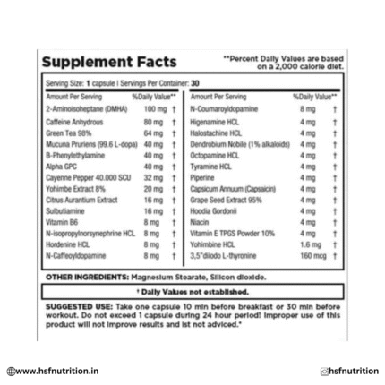 ABSN Svelte Pro – Super Thermogenic Fat Burner | 30 Capsules ABSN