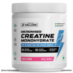 Wellcore - Pure Micronised Creatine Monohydrate Powder - 307gm, 83 Sevings Wellversed