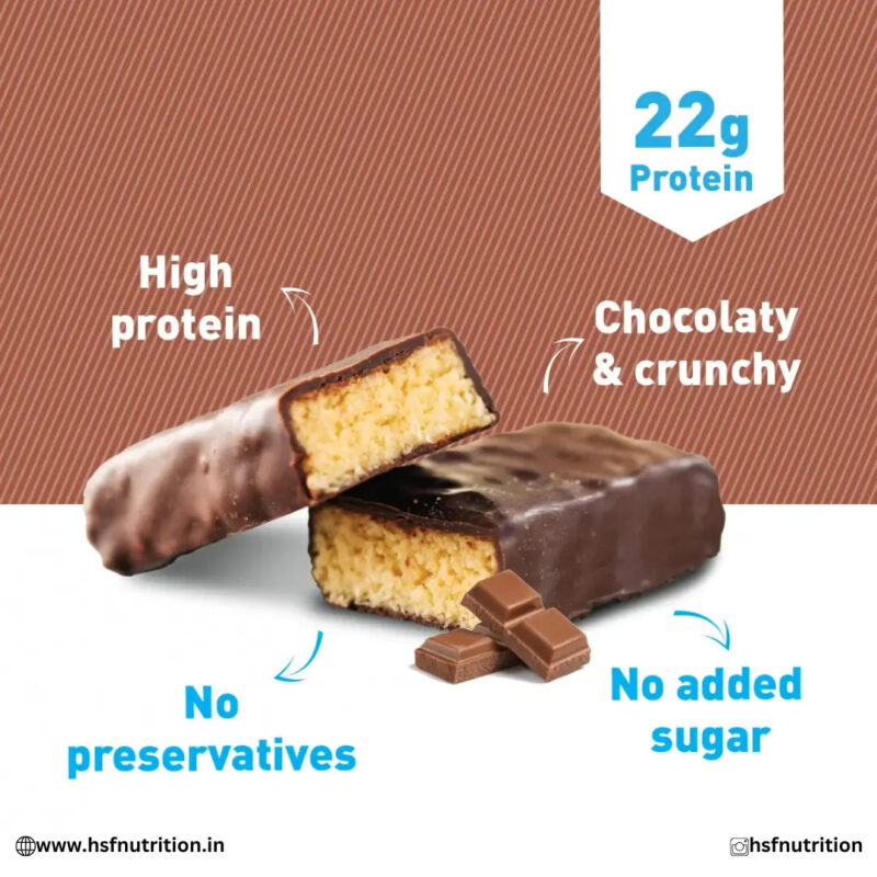 MYFITNESS Choco Peanut Butter Protein Bar (Pack of 6) - 22g Protein, No Added Sugar MYFITNESS